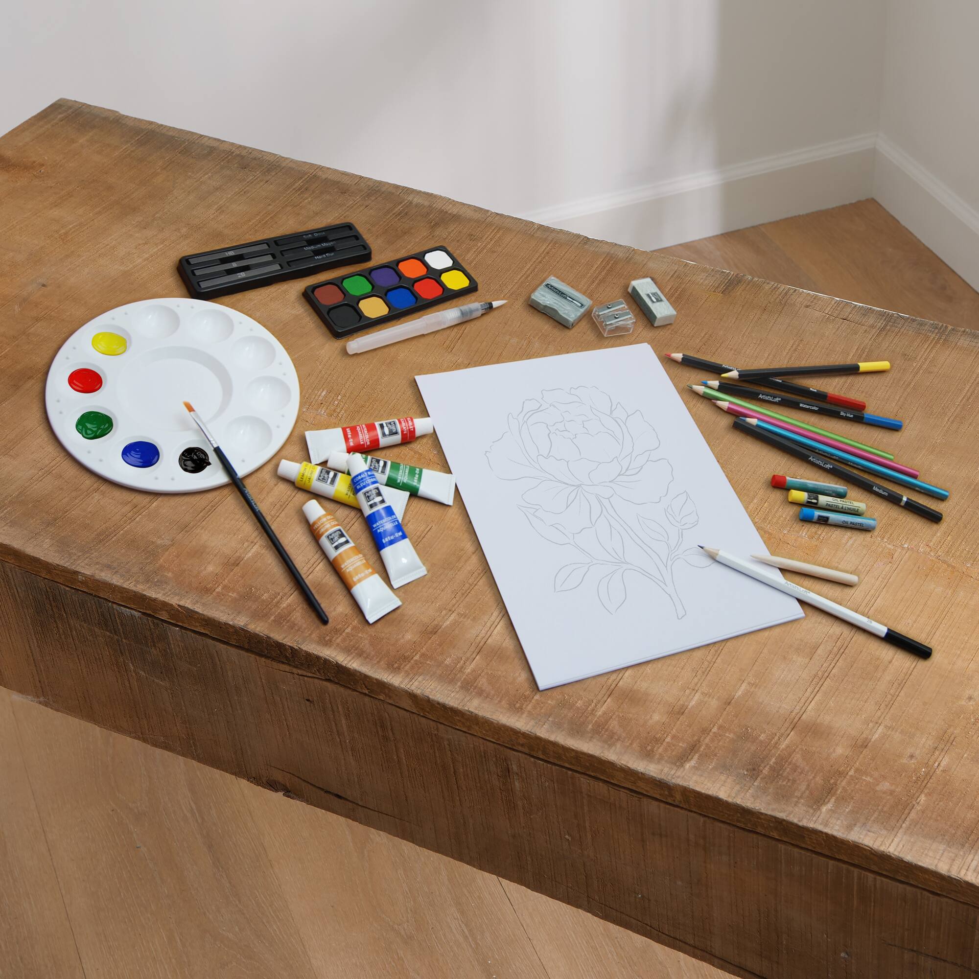 100 Piece Mixed Media Art Set by Artist's Loft™